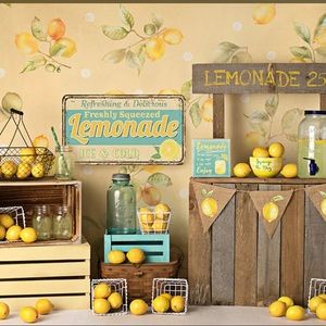 Fresh squeezed Babydream backdrop